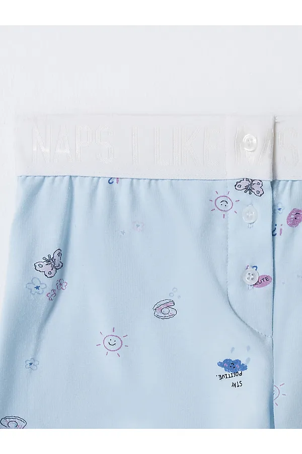 Шорты женские MARK FORMELLE, ракушки на голубом - фото 2