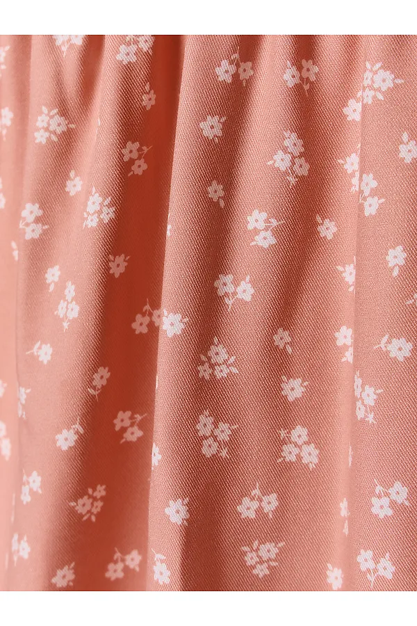 Платье для девочек MARK FORMELLE, цветочки на розовом - фото 2