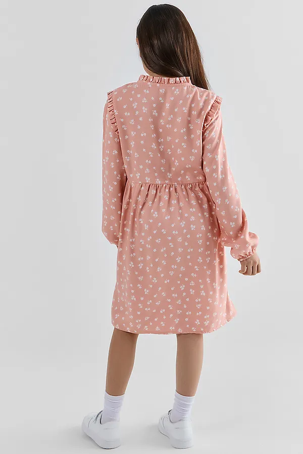 Платье для девочек MARK FORMELLE, цветочки на розовом - фото 2