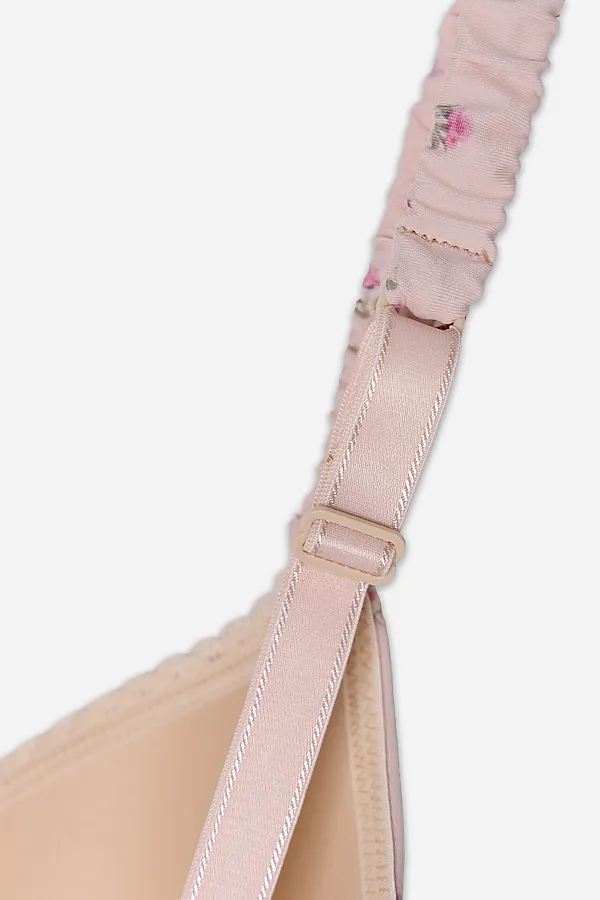 Бюстгальтер женский MARK FORMELLE, цветочки на бежевом - фото 2