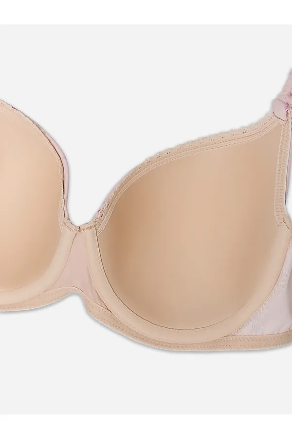 Бюстгальтер женский MARK FORMELLE, цветочки на бежевом - фото 2