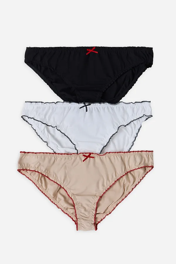 Трусы женские (3шт.) MARK FORMELLE, песочный - фото 2