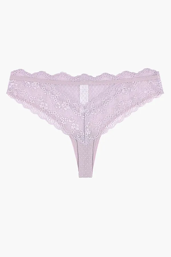 Трусы INDEFINI, лиловый - фото 2