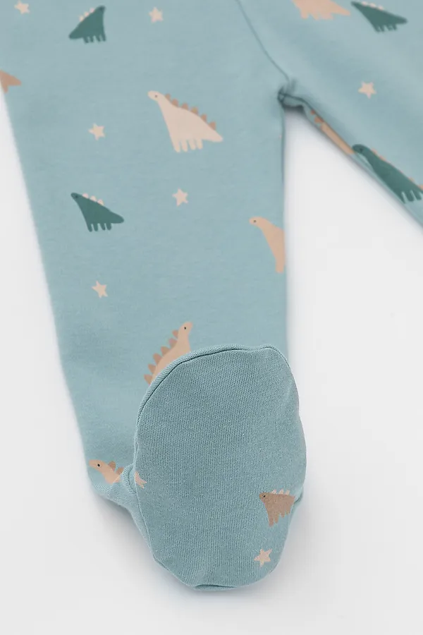 Ползунки 2п. CROCKID, голубой - фото 2