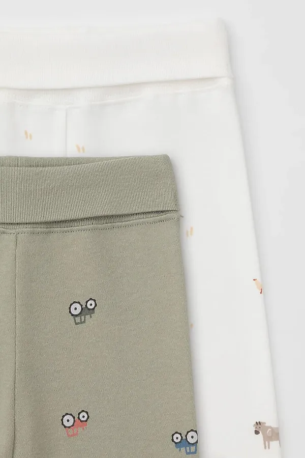 Ползунки 2п. CROCKID, хаки - фото 2