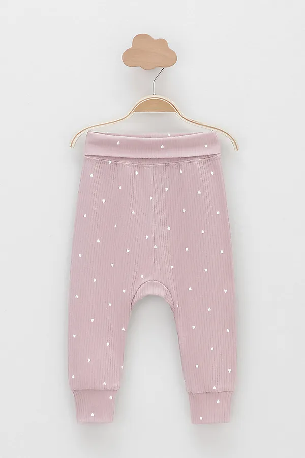 Брюки 2шт. CROCKID, розово-бежевый - фото 2