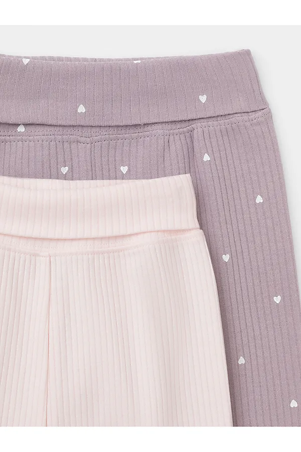 Брюки 2шт. CROCKID, сиреневый - фото 2