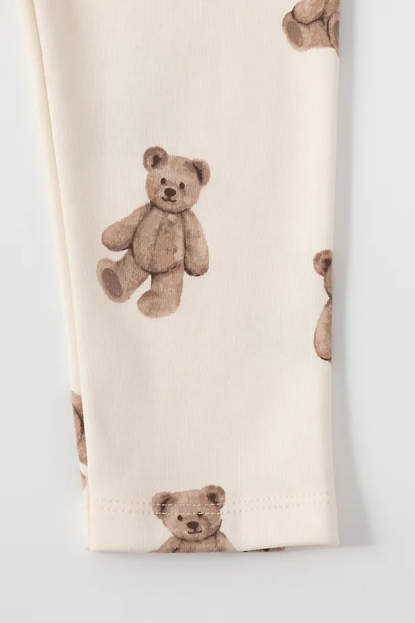 Брюки, 2 шт. CROCKID, молочный - фото 2