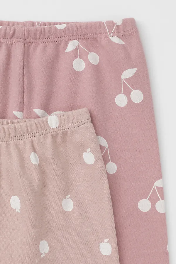 Брюки 2 шт CROCKID, лиловый - фото 2