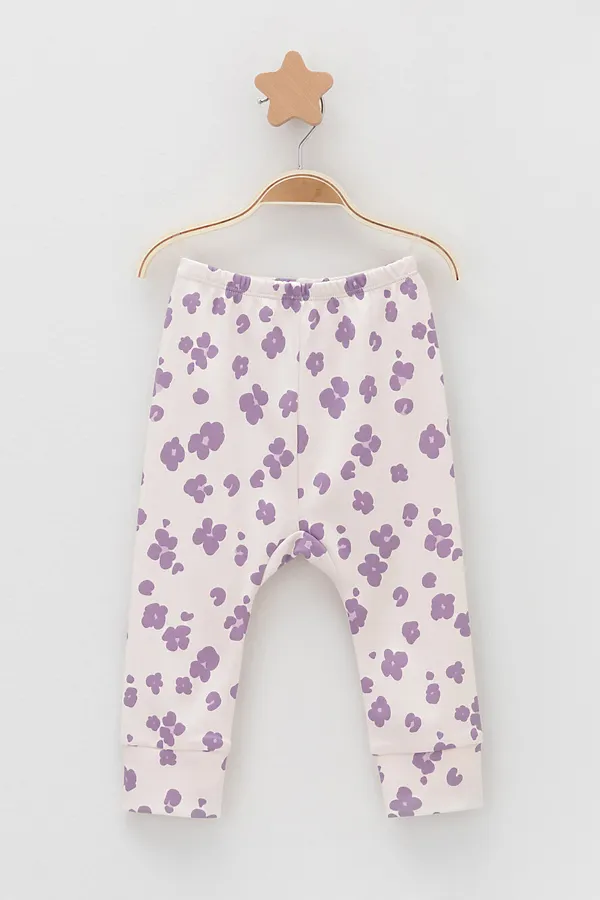 Брюки 2 шт CROCKID, фиолетовый - фото 2