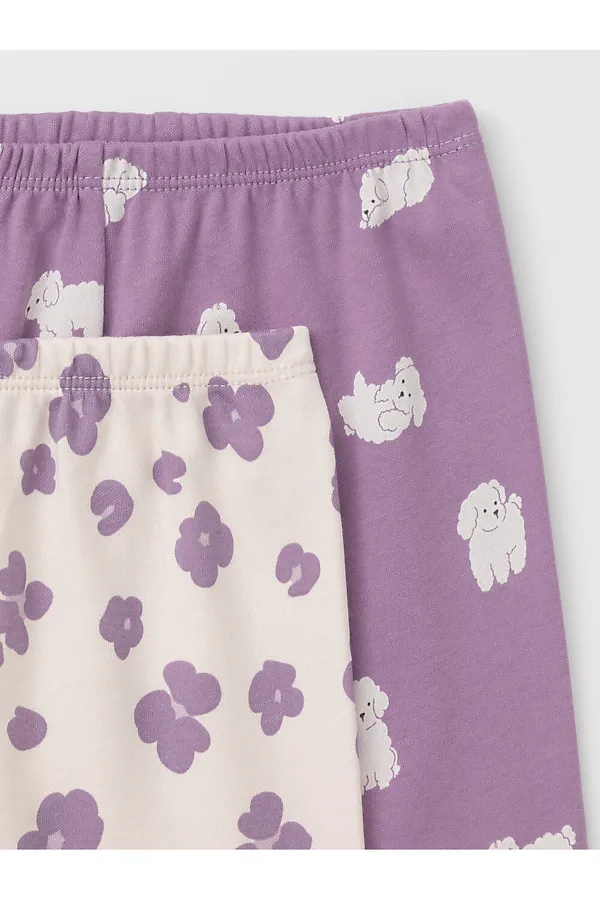 Брюки 2 шт CROCKID, фиолетовый - фото 2