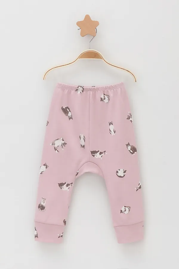 Брюки 2 шт CROCKID, розово-бежевый - фото 2