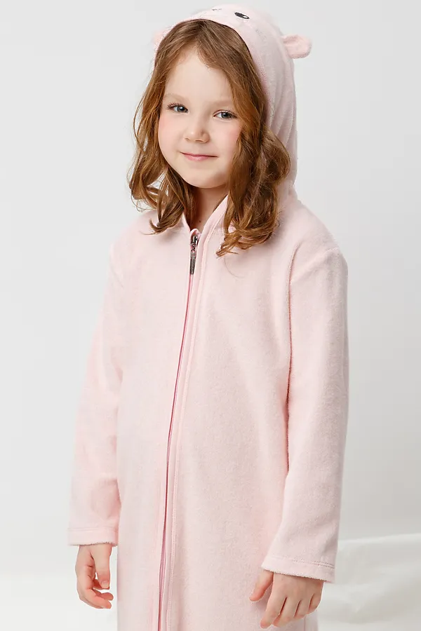 Халат CROCKID, розовый - фото 2