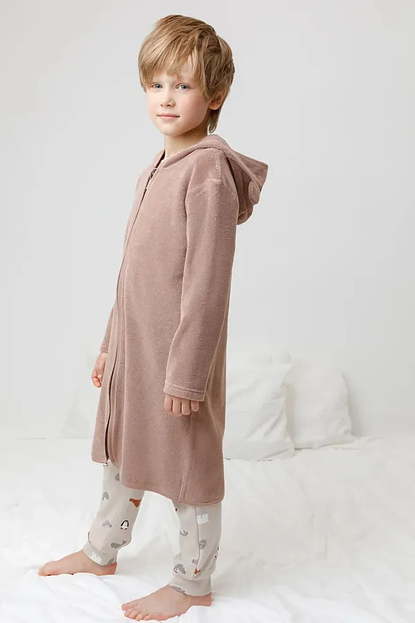 Халат CROCKID, какао - фото 2