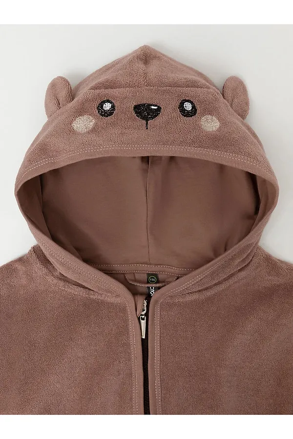 Халат CROCKID, какао - фото 2