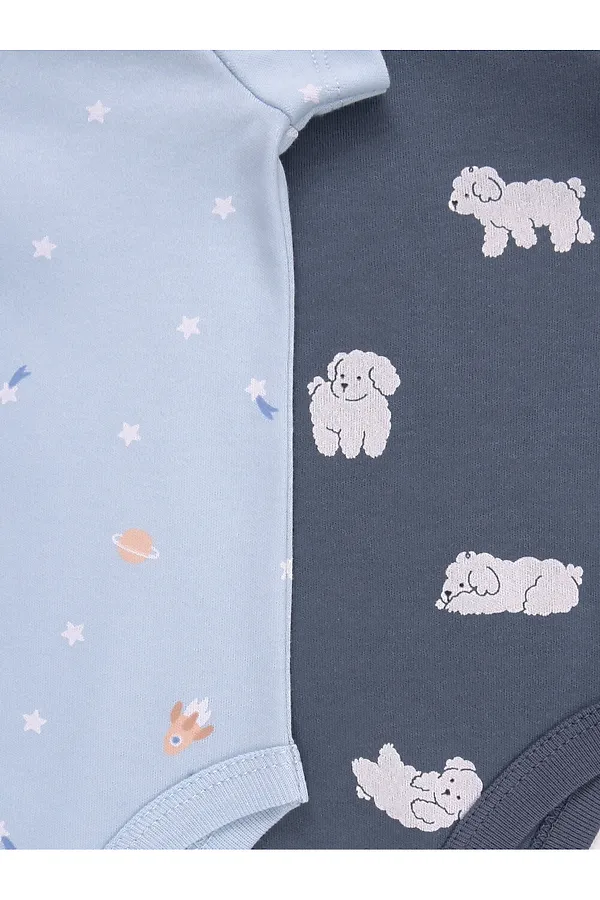 Полукомбинезон CROCKID, голубой - фото 2