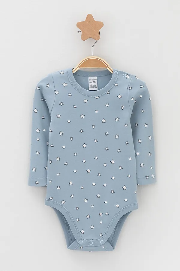 Боди  CROCKID, серо-голубой - фото 2