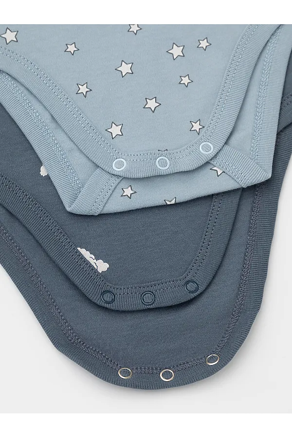 Боди  CROCKID, серо-голубой - фото 2