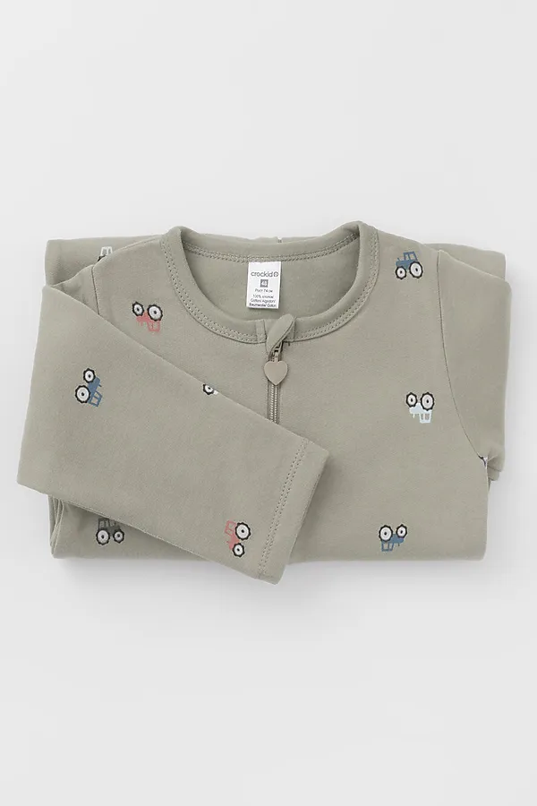 Комбинезон CROCKID, хаки - фото 2