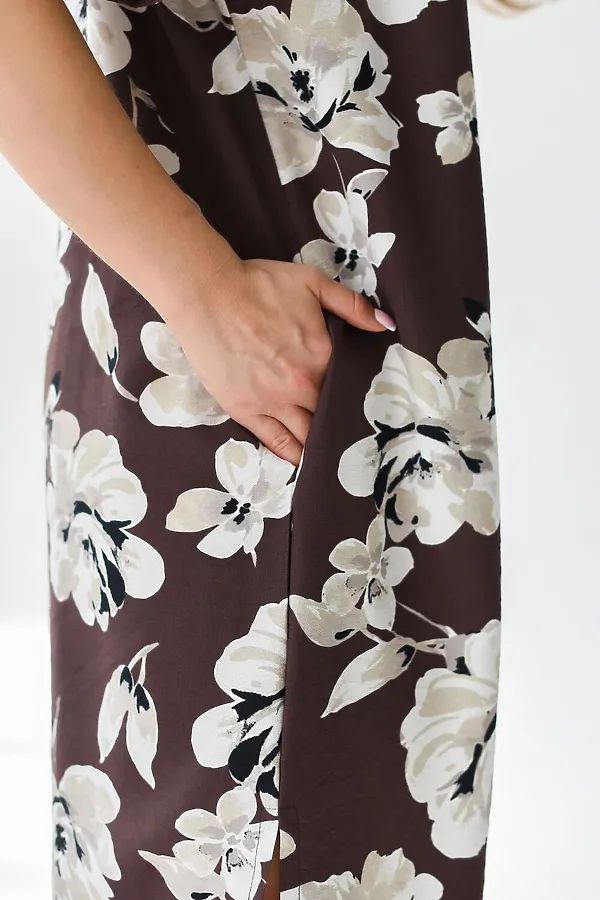 Платье Донна НАТАЛИ, коричневый - фото 2