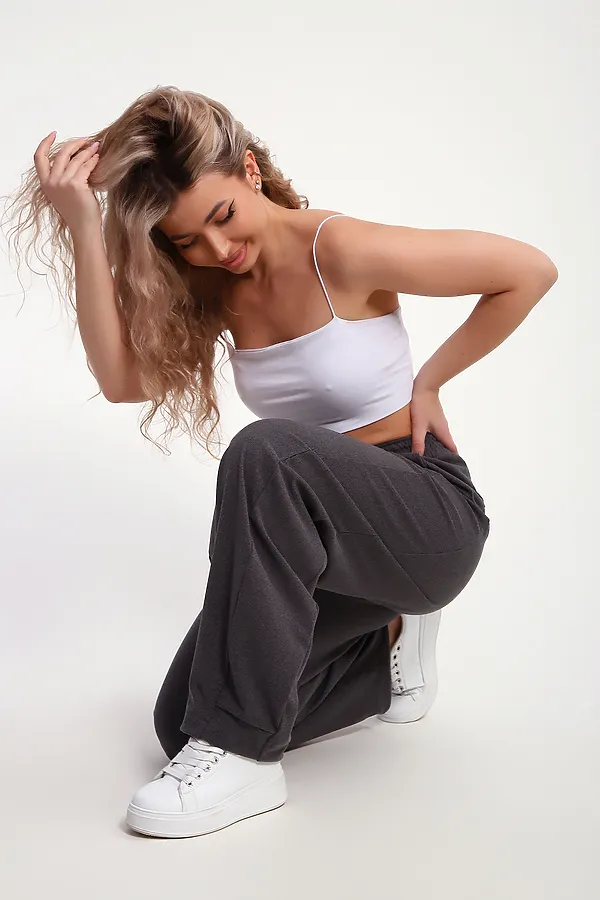 Брюки 29028 НАТАЛИ, серый - фото 2