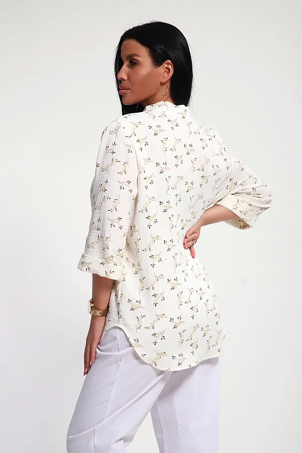 Рубашка 32745 НАТАЛИ, бежевый - фото 2