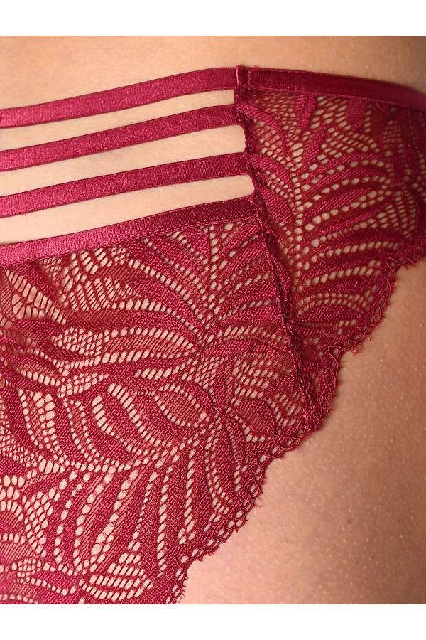 Трусы INDEFINI, бордовый - фото 2