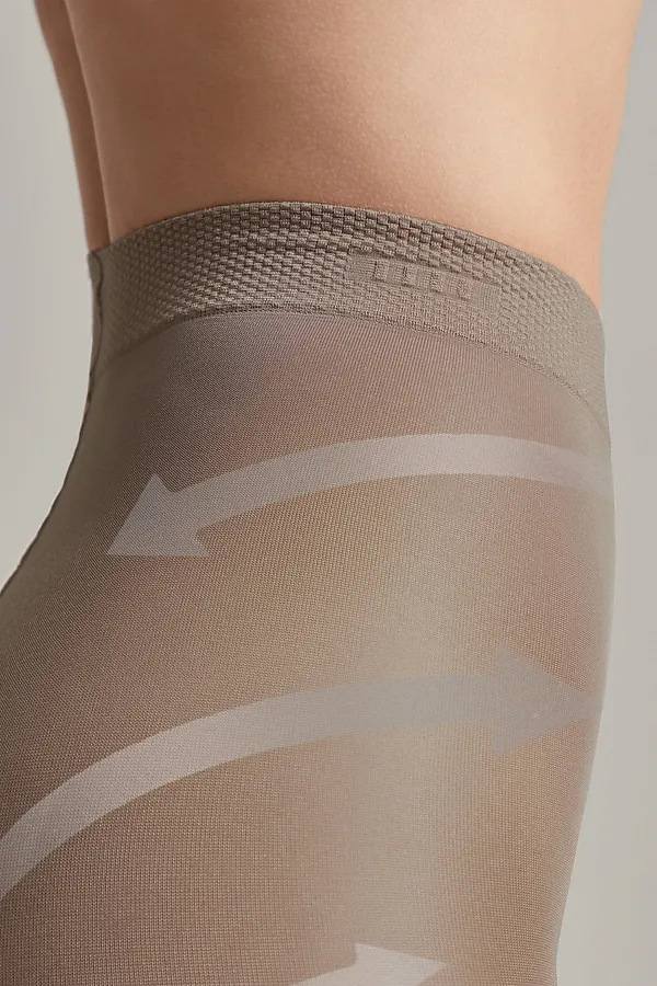 CONTE CONTROL 20 Колготки женские с утягивающими удлиненными шортиками CONTE ELEGANT, шаде - фото 2