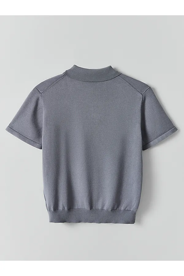 Поло для мальчиков MARK FORMELLE, серый - фото 2