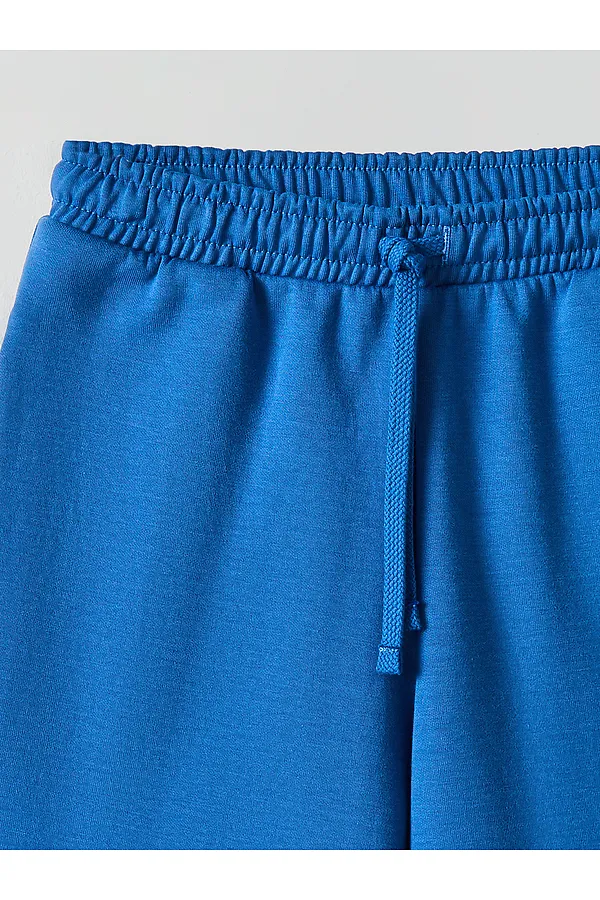 Комплект для мальчиков (худи, шорты) MARK FORMELLE, синий океан +печать - фото 2