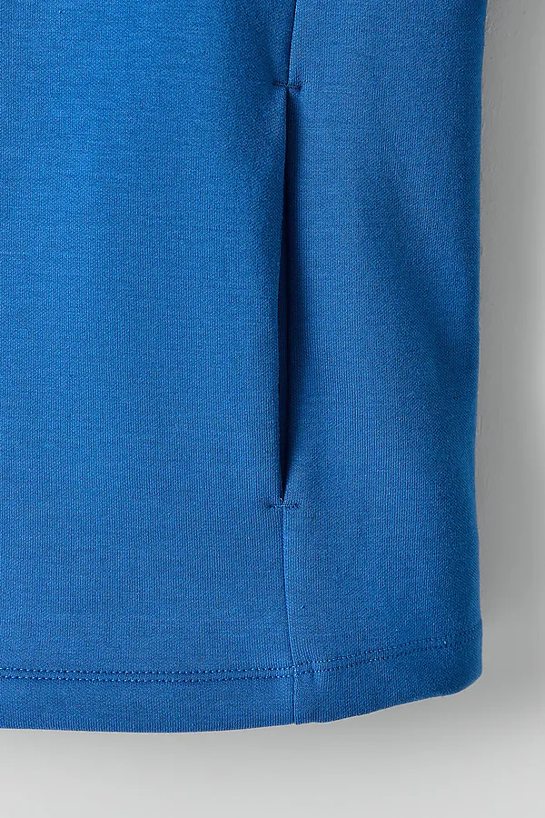 Комплект для мальчиков (худи, шорты) MARK FORMELLE, синий океан +печать - фото 2