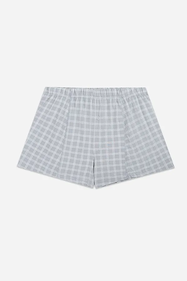 Трусы мужские MARK FORMELLE, белая клетка на лунный луч - фото 2