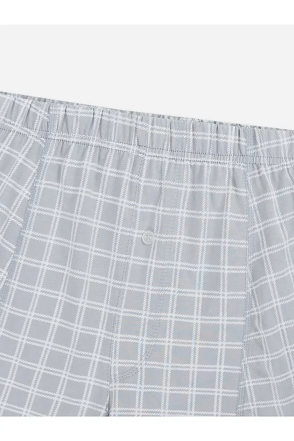 Трусы мужские MARK FORMELLE, белая клетка на лунный луч - фото 2