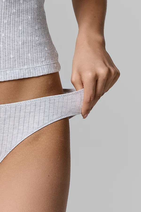 Трусы женские (3шт.) MARK FORMELLE, голубая клеточка - фото 2