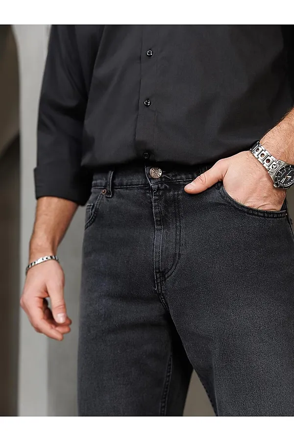 Джинсы F5, стирка темная - фото 2