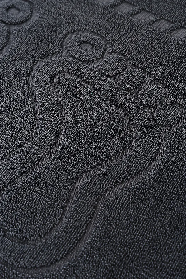 Полотенце Софатекс 50 * 70 коврик ножки 2шт НАТАЛИ, графит - фото 2