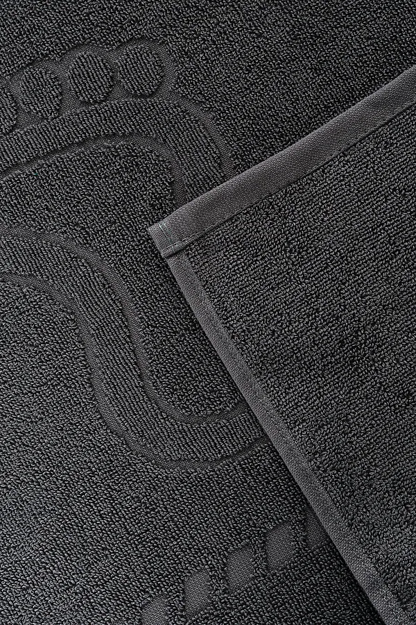 Полотенце Софатекс 50 * 70 коврик ножки 2шт НАТАЛИ, графит - фото 2