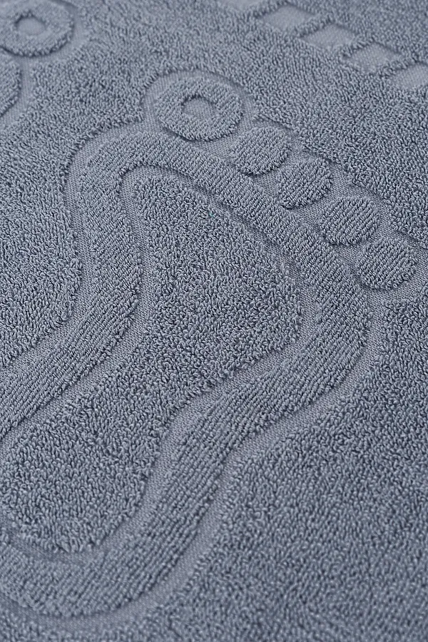 Полотенце Софатекс 50 * 70 коврик ножки 2шт НАТАЛИ, дымчатый - фото 2