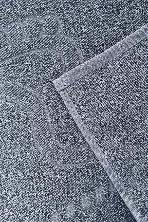 Полотенце Софатекс 50 * 70 коврик ножки 2шт НАТАЛИ, дымчатый - фото 2