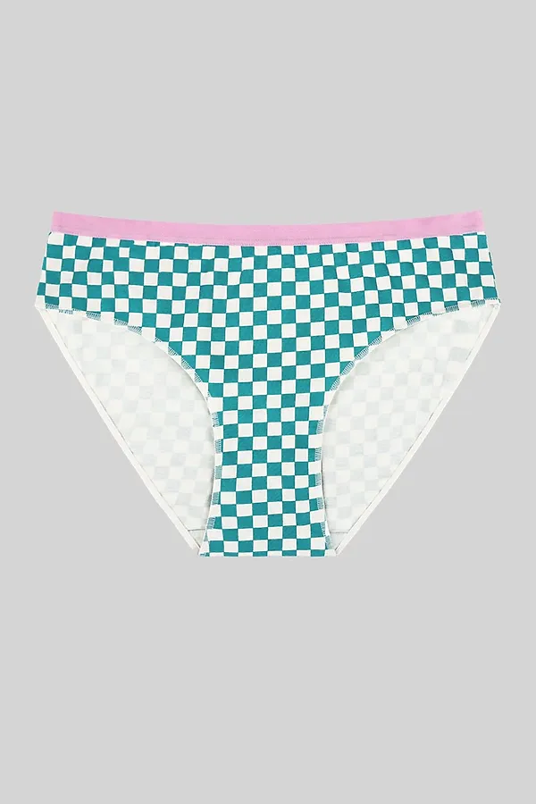 Трусы INDEFINI, бирюзовый - фото 2