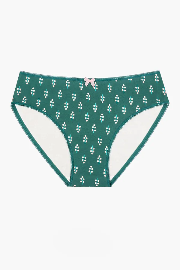 Трусы INDEFINI, бирюзовый - фото 2