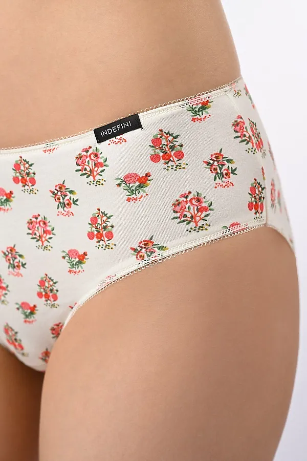 Удобные, мягкие, красивые женские труcы от торговой марки Индефини. INDEFINI, молочный - фото 2