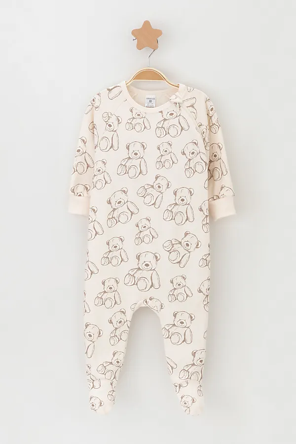 Комбинезоны, 2 шт. CROCKID, молочный - фото 2