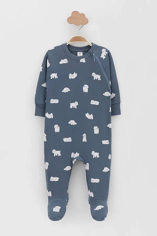 Комбинезоны, 2 шт. CROCKID, серо-голубой - фото 2