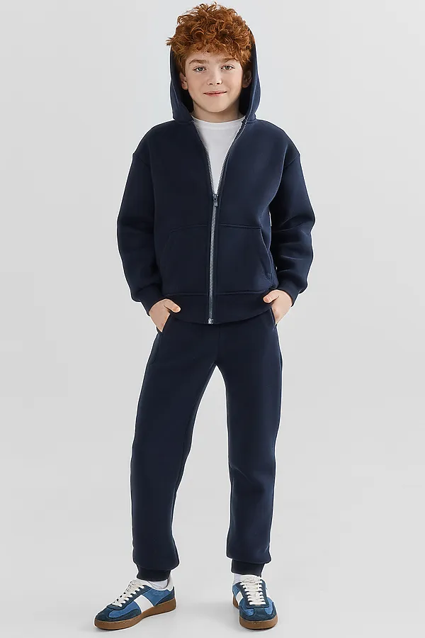 Толстовка для мальчиков MARK FORMELLE, неви +печать1 - фото 2