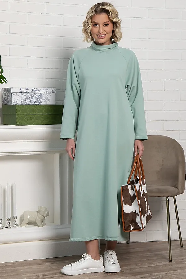 Платье Чувство комфорта LADY TAIGA, оливковое - фото 2