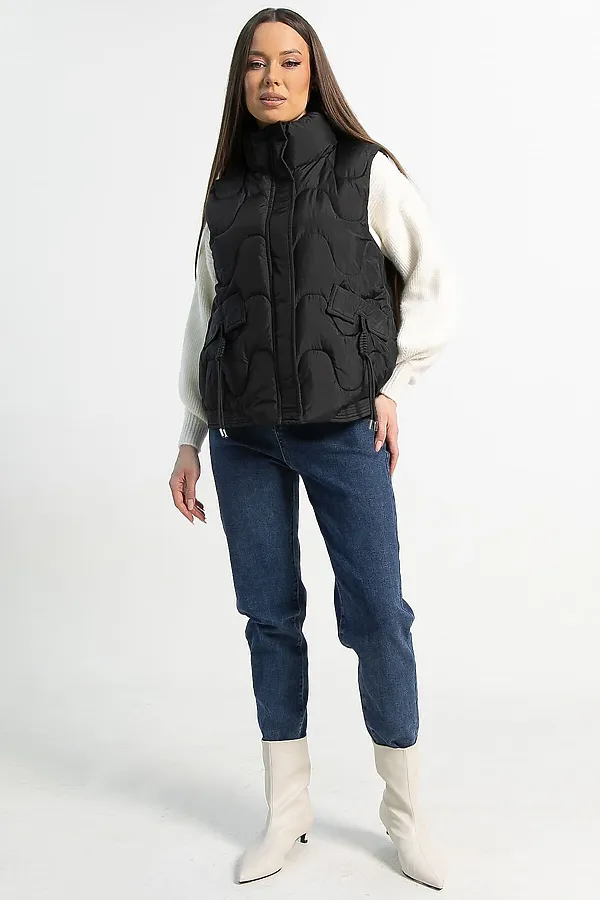 Жилет утепленный Фрия LADY TAIGA, черный - фото 2