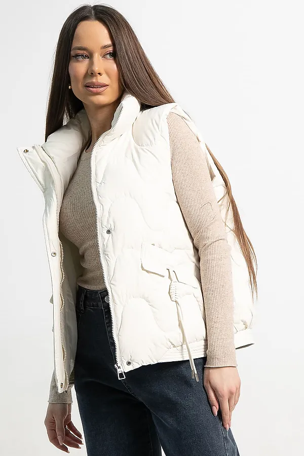 Жилет утепленный Фрия LADY TAIGA, крем-брюле - фото 2