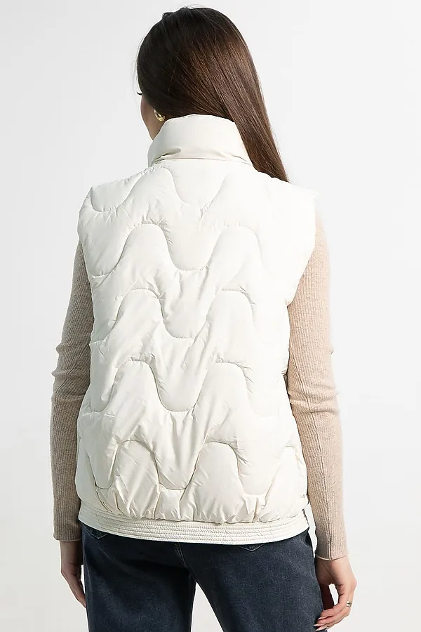 Жилет утепленный Фрия LADY TAIGA, крем-брюле - фото 2