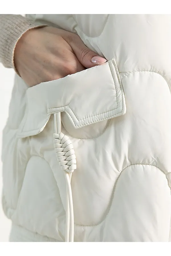 Жилет утепленный Фрия LADY TAIGA, крем-брюле - фото 2